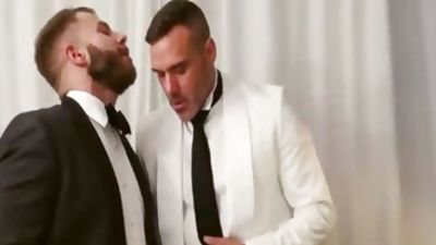Threeway Celebration, Anal, Celebrities, Party, Gay