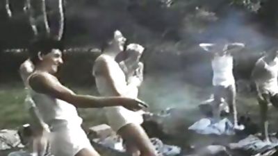 Vintage French homosexual Outdoor, European, Outdoor, Vintage