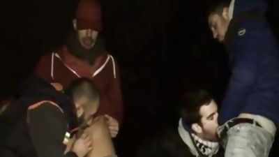 Dry pounding In The Park At Night, Hardcore, Gonzo