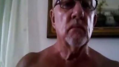 older man cum On cam, Masturbating, Webcam, Gay