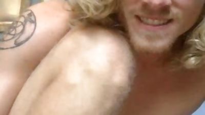 Blond lad Showing His rod In Live, Blonde, Handjob, Masturbating