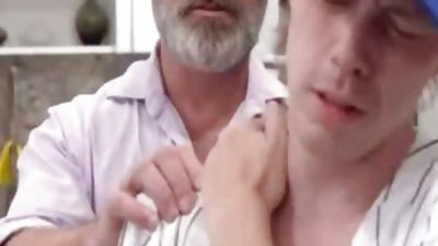 Skinny Fit Stepson Cums In Stepdad's face hole, Old And Young, Teen, Gay