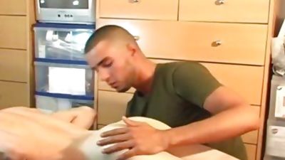 My str8 Neighbour Made A Porn Where he Pump A large ramrod!, Big Cock, Massage, Masturbating