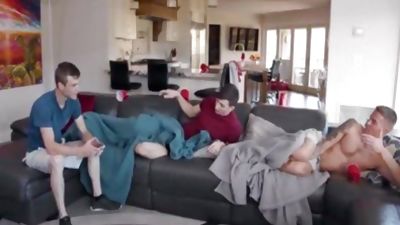 Stepbrothers Caught Nailing At Party, Hardcore, Party, Gonzo