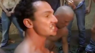 lusty Party cum skank Takes All Loads, Blowjob, Cumshot, Party