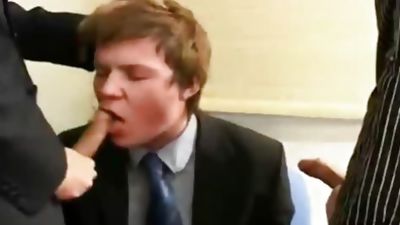 Bar Brit Job Interview, Amateur, European, Teen