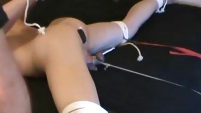 Iliff Ties Pinki Tightly And Beats his nuts, Ass, Fetish, Masturbating