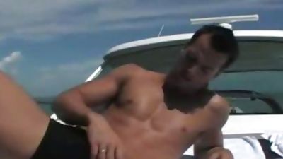 Marco Vega 2, Masturbating, Outdoor, Solo