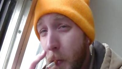 ABreeded dude, Ass, Handjob, Masturbating