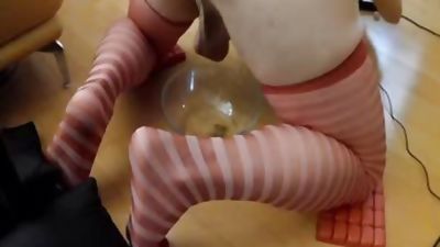 20 Mins On The Fuckingmachine, Anal, Teen, Crossdresser