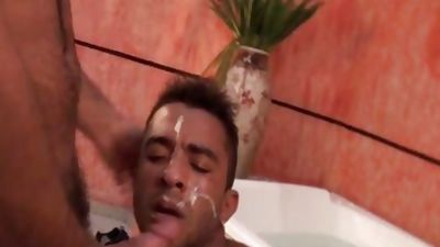 love juice schlong - twink Latino dude plow The gigantic brawny Hunk, Hairy, Teen, Muscle