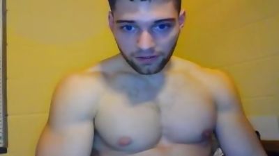 Frat lad Jerks Off & Cums On web camera, Masturbating, Twinks, Jerking