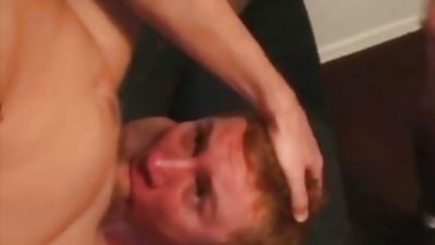 extraordinary Gagging - Ream His Straight face hole 2, Anal, Big Cock, Blowjob