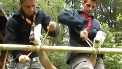 drilling Scouts, Blonde, Blowjob, College