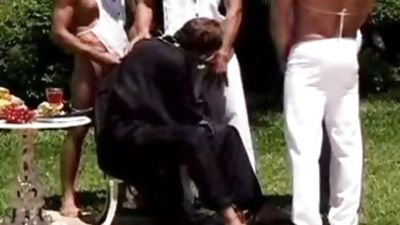 Pseudo Arab group, Anal, Arab, Blowjob