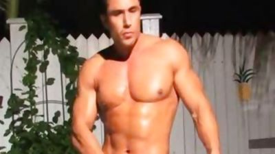 Luca Spattaro - Pool stroke, Masturbating, Pool