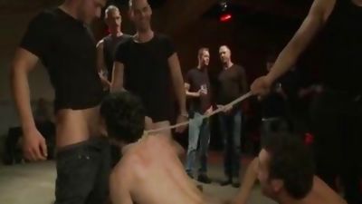 Room Full Of men - ?, Anal, Blowjob, Muscle
