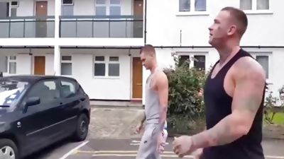 Two Muscled Straight boys Work Out And suck Some Steam After, Anal, Blowjob, Masturbating, Gay
