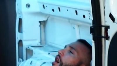 The Creeper Van - Donato Reyes and Nick North butthole Hook up, Ass, Blowjob, Outdoor, Bromo, Donato Reyes