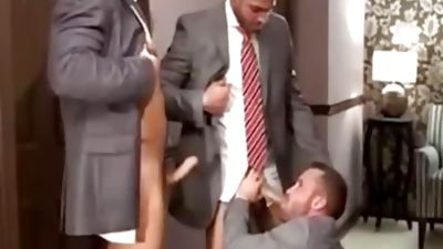 Suits - Hotel trio, Threesome, Muscle, Hunks