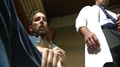 2 Fit old twinks Greek Gods In Rehab Doing The enchanting Doctor After Therapy, European, Uniform, Gay, Doctor, Old Man