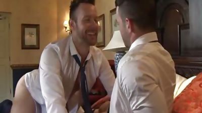 12-07 7 Adriano disrobes Off Matthew's Suit, Big Cock, Blowjob, College