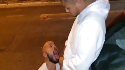 São Paulo Street Sex, Amateur, Big Cock, Outdoor