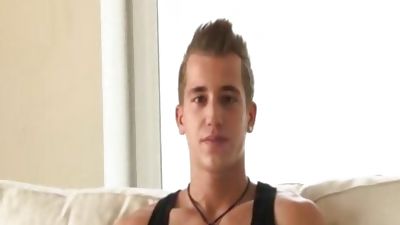 Quite Smiley Hungarian, Big Cock, European, Masturbating