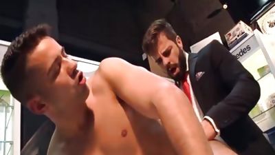 Two kinky guys Having Sex In The Shop, Kinky