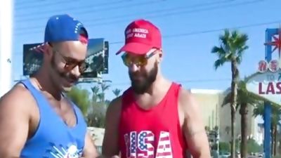 3some De Males Poilus, Anal, Blowjob, Hairy, Gay, Threesome