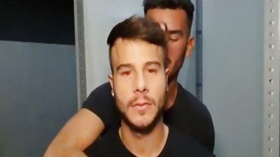 Barcelona Sex Shop - Allen King & Bastian Karim With 7 dudes, Anal, Big Cock, European, Allen King