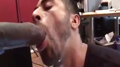 biggest knob-suckers, Big Cock, Blowjob, Interracial