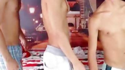 naughty Latin three-some, Latina, Threesome, Naughty