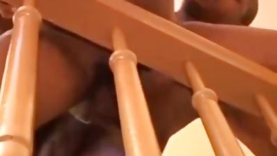 Rock Fucks Remy On The Stairs, Anal, Big Cock, Gay