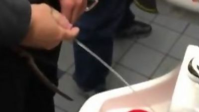 Urinal Spy After Game, Amateur, Reality, Gay, Spy