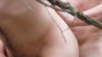 Bound and Fucked by Daddy in the Woods, Amateur, Daddies, Hunks