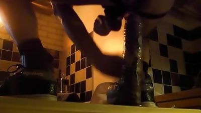 dildo self show 2011, Dildo, Fetish, Homemade, Huge Dildo