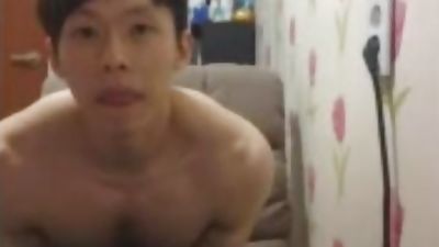 koran straight jerk off, Asian, Brunette, Webcam