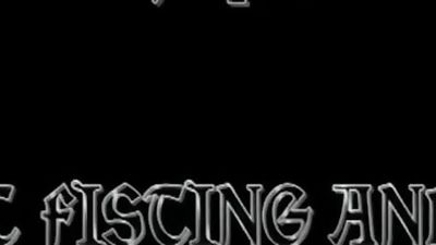 Monster Dildo Ass Play and Fisting, Amateur, Anal, Closeup