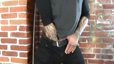 Tatted Asian Daddy in a Jockstrap, Asian, Gay, Hunks, Alterna Dudes