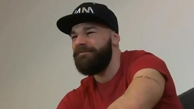 Max Duro lubes his fingers & pushes them up his tight, furry hole, Big Cock, European, Masturbating, Gay, Bad Puppy