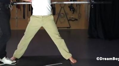 Young College Twink Jacob Wolf Jerked Off After BDSM Top Whips Him, Blowjob, College, Handjob