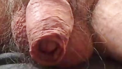 Grandpa's soft uncut cock, Amateur, Big Cock, Masturbating, Gay