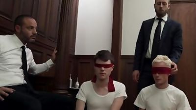 MissionaryBoys - Priest Daddies Dildo Two Boys’ Tight Holes, Blowjob, Dildo, Daddies