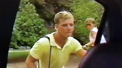 Kyle Carrington & Scott Avery Fuck In & On a Car - TOUGH COMPETITION (1984), Big Cock, Blowjob, Vintage