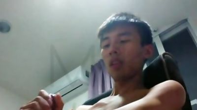 Handsome Chinese Masturbation, Amateur, Asian, Masturbating