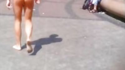 naked guy at street in broad daylight, Amateur, Fetish, Gay