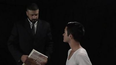 Buff Bearded Priest Barebacks A Boy's Hole, Hardcore, Teen, Daddies
