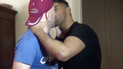 Jess ROYAN creampied by LEON XXL, Big Cock, Creampie, Interracial, Gay