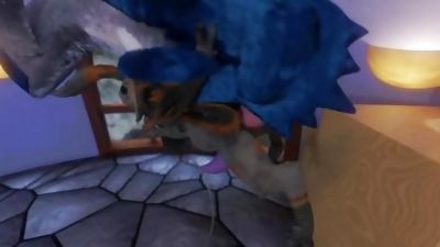 DRAGON BIRB BULGES OUT SPACE RAPTOR BIRB [AVALI] [LATIOS] [INFLATION], Amateur, European, Gay